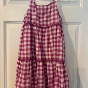 Janie and Jack Purple Gingham Dress